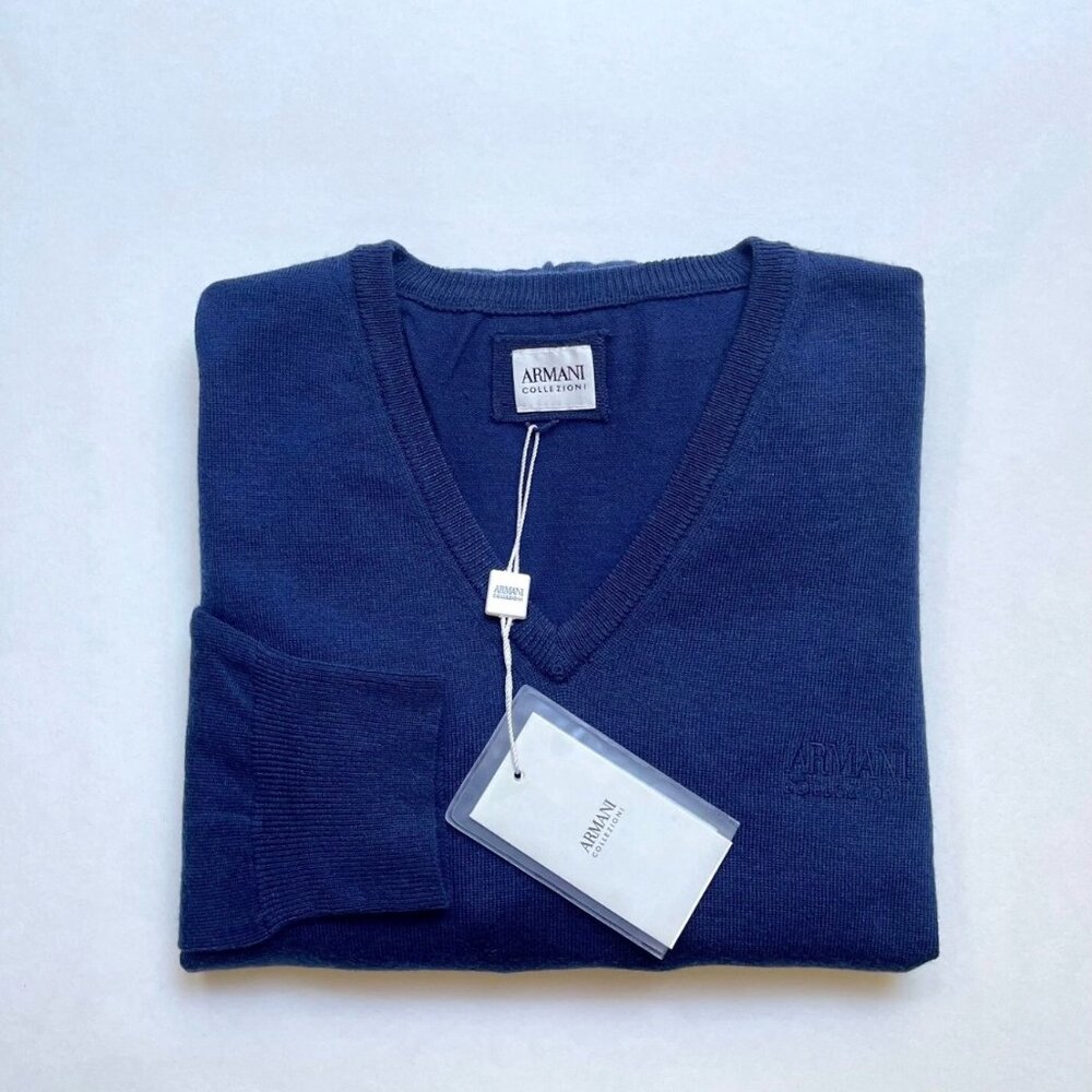 Armani Blue Sweater